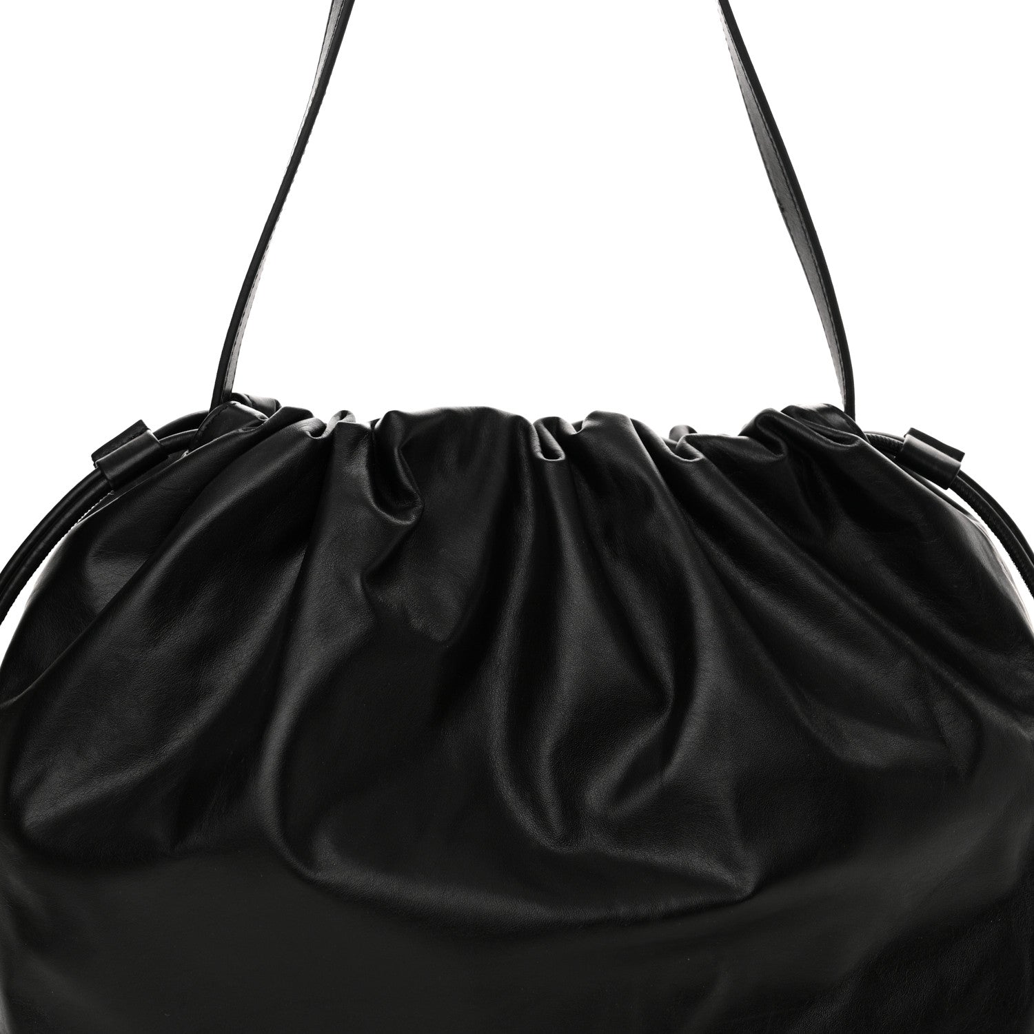 The Row Nappa Angy Hobo Bag Black 7 of 11