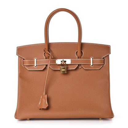 Hermes Epsom Birkin 30 Gold 1 of 51