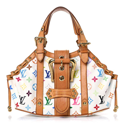 Louis Vuitton Monogram Multicolor Theda GM White 1 of 32