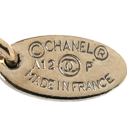 Chanel Pearl CC Long Necklace Gold 5 of 5