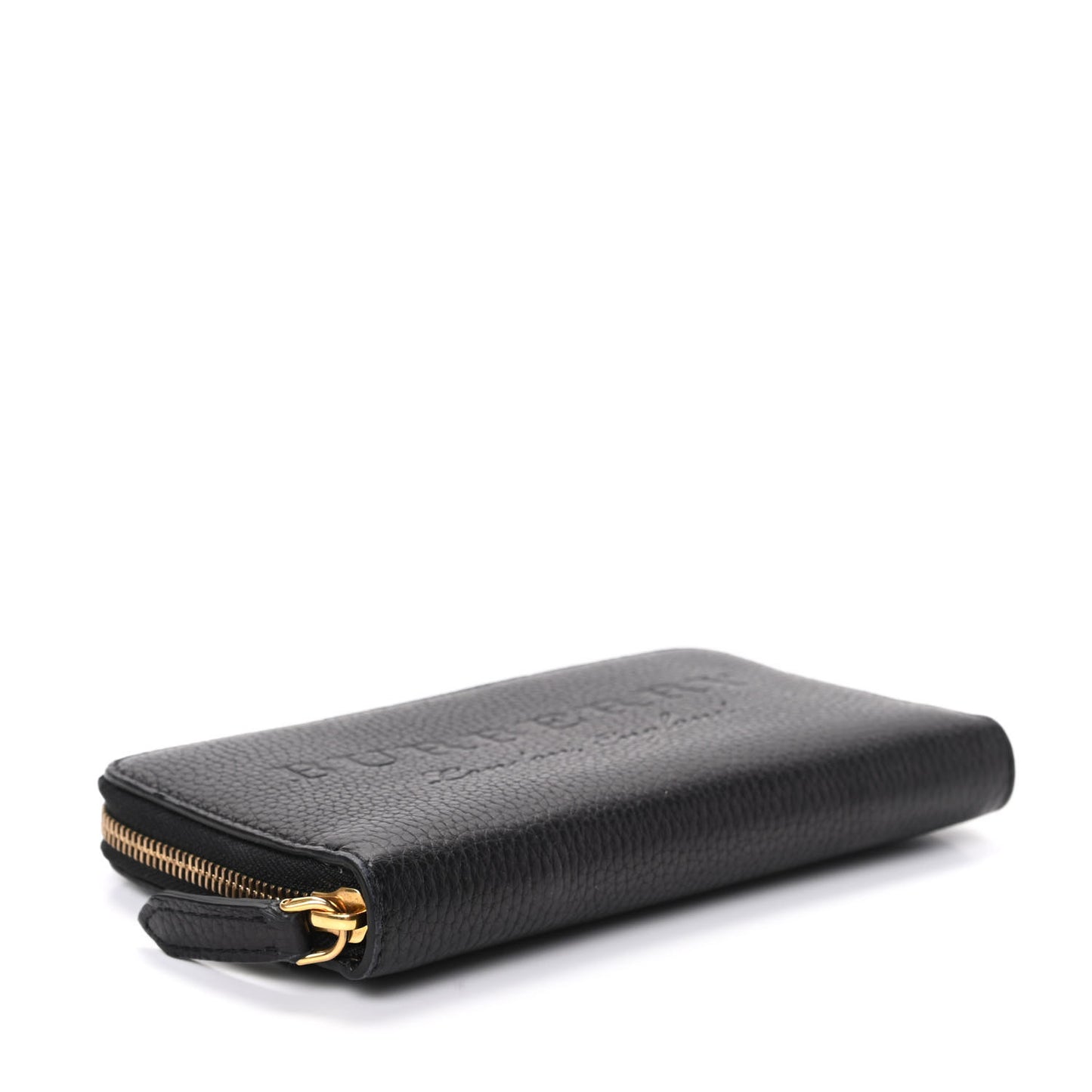 Soft Grain Elmore Zip Around Wallet Black