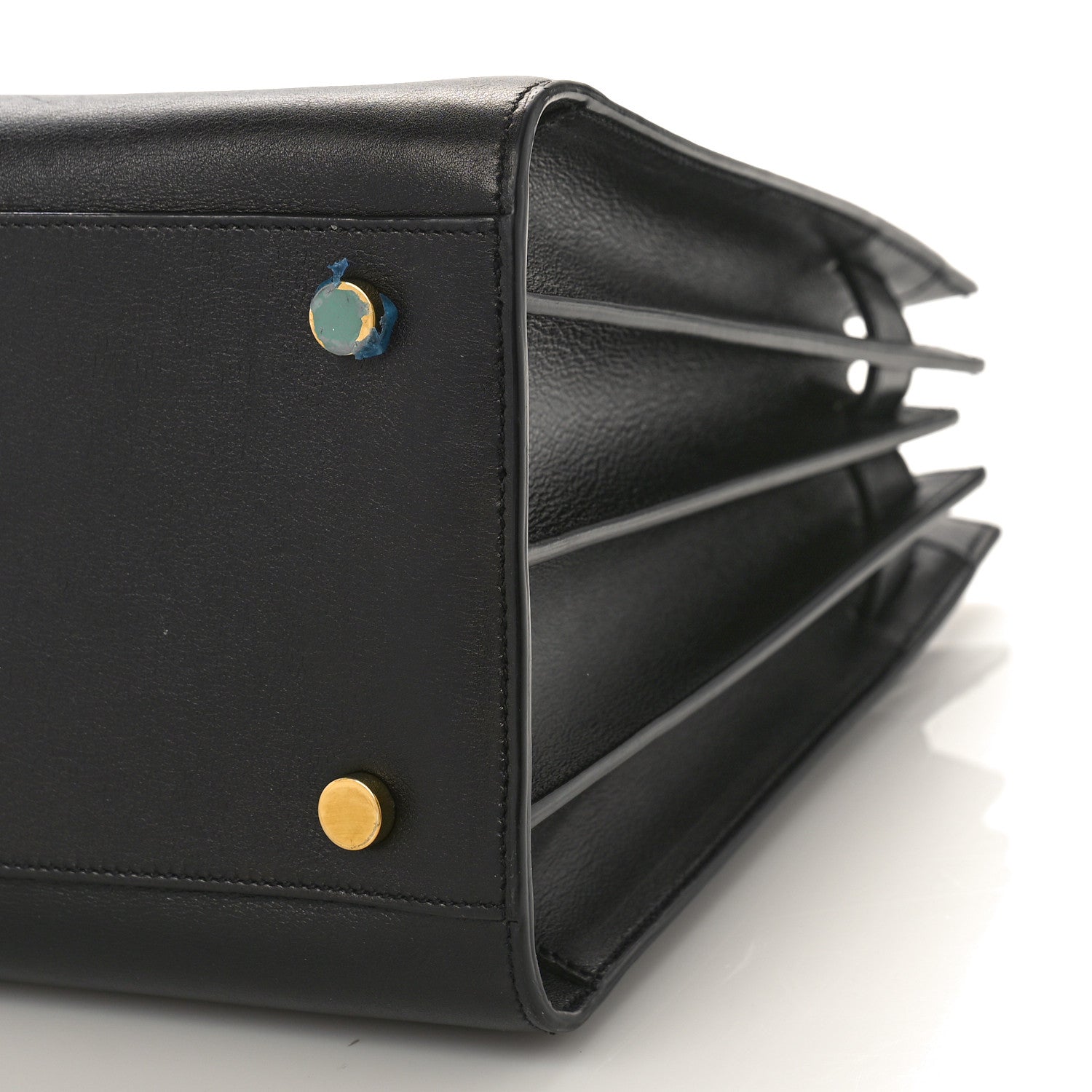 Saint Laurent Grained Calfskin Small Sac De Jour Black 8 of 8
