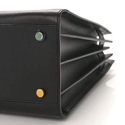 Saint Laurent Grained Calfskin Small Sac De Jour Black 8 of 8
