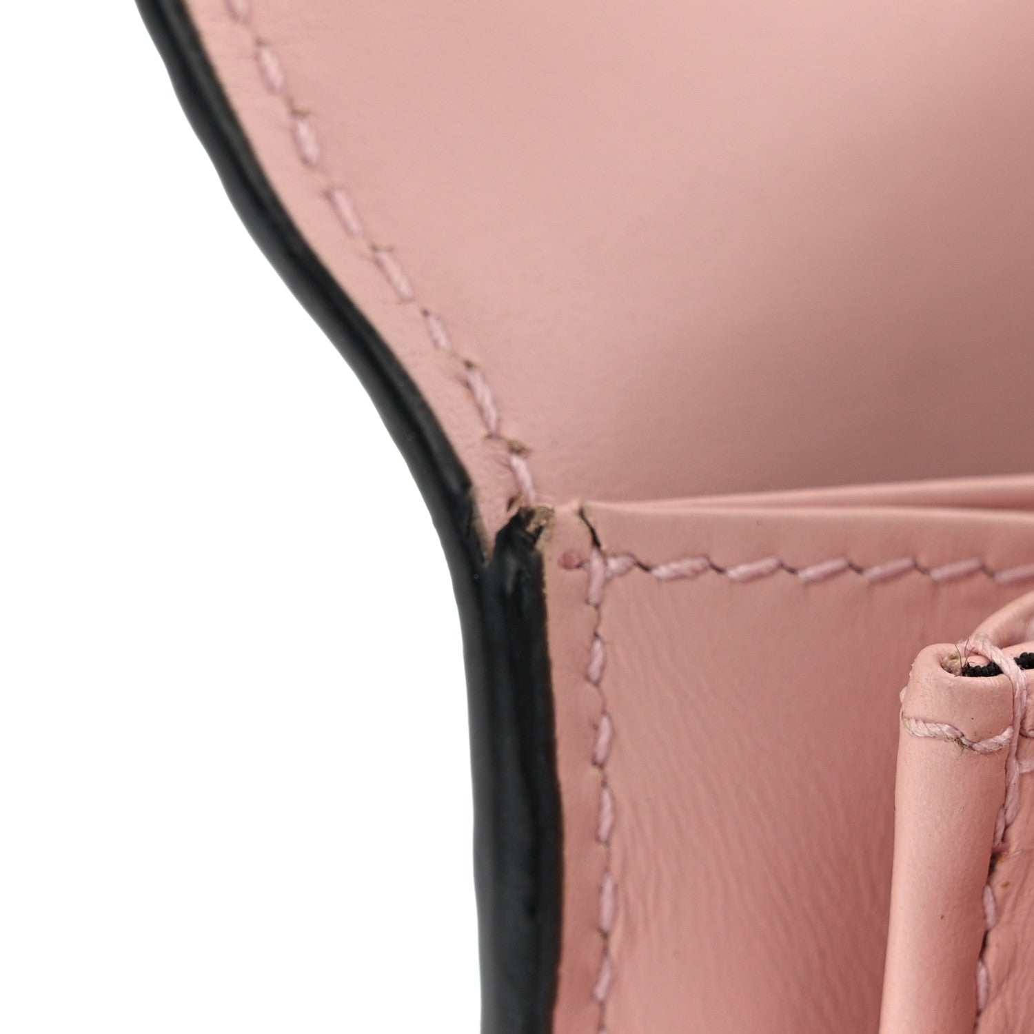 Gucci Guccissima Signature Crystal Cat Continental Flap Wallet Light Candy Pink 9 of 10