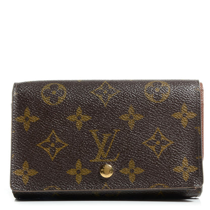 Louis Vuitton Monogram Porte-Monnaie Tresor Wallet 1 of 7