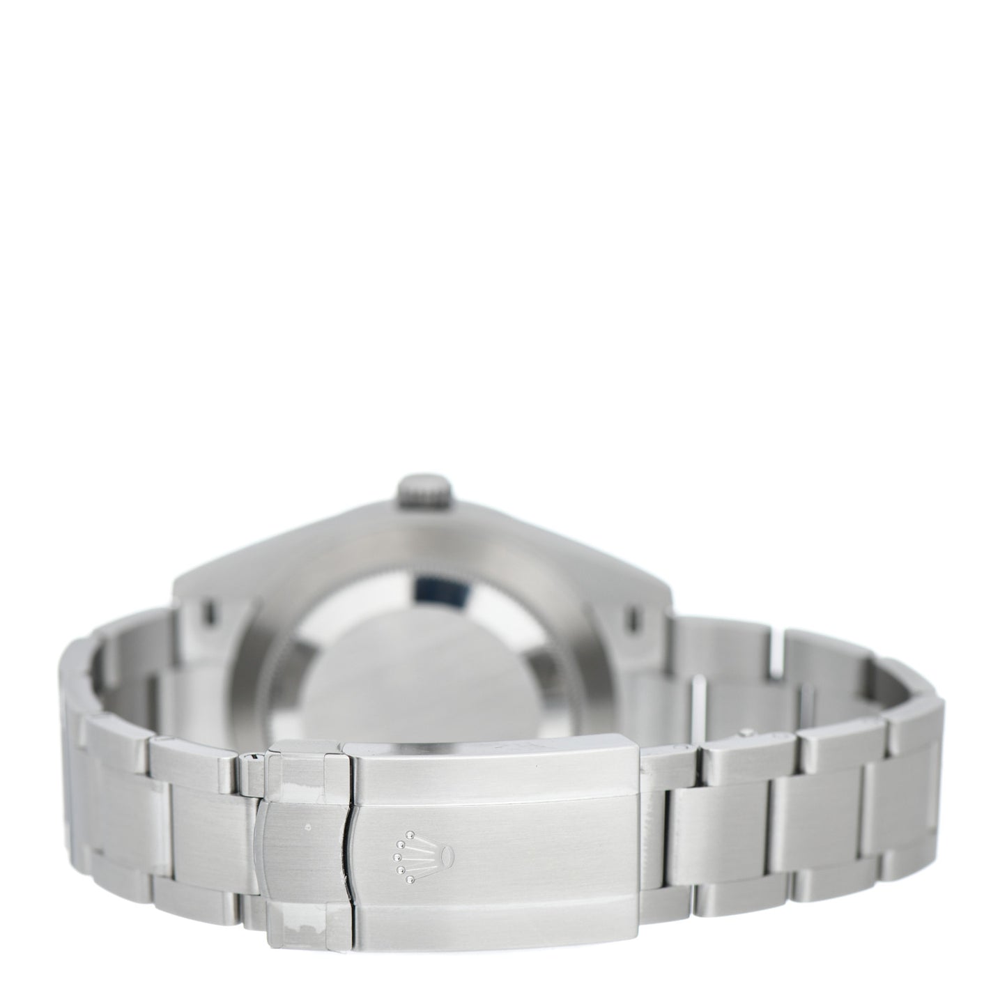 Stainless Steel 41mm Oyster Perpetual Watch Yellow 124300