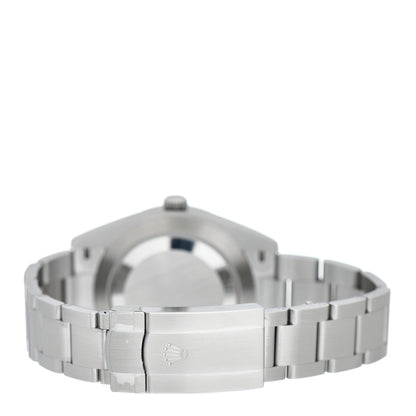 Rolex Stainless Steel 41mm Oyster Perpetual Watch Yellow 124300 3 of 5