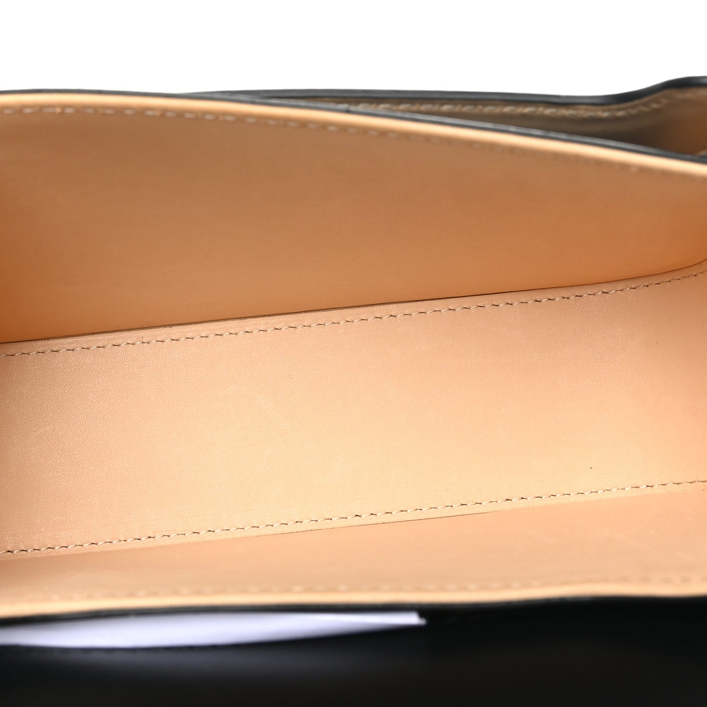 Olen Calfskin Small Lingot Crossbody Black