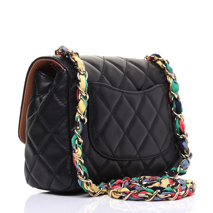 Chanel Lambskin Mixed Fibers Quilted Cocovado Flap Black 3 of 13