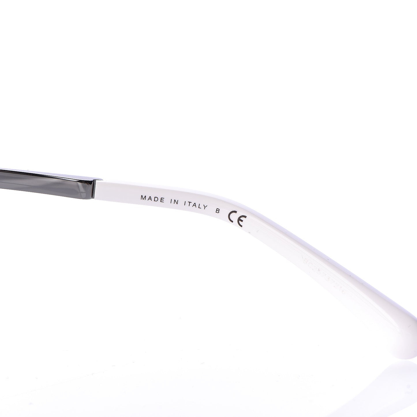Acetate Pearl Butterfly Sunglasses 5338-H White