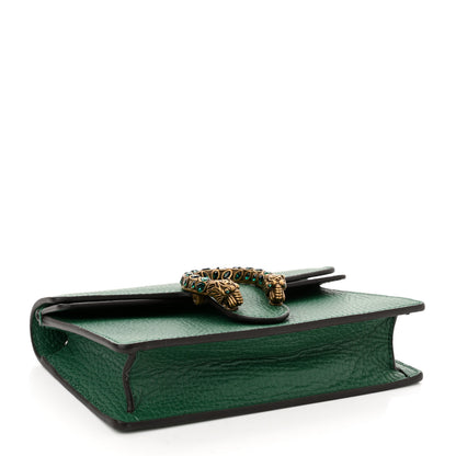 Gucci Calfskin Super Mini Dionysus Shoulder Bag Emerald 4 of 9