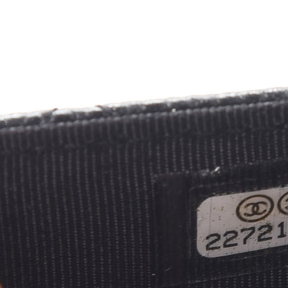 Chanel Caviar Quilted Flap Card Holder Black 8 of 9