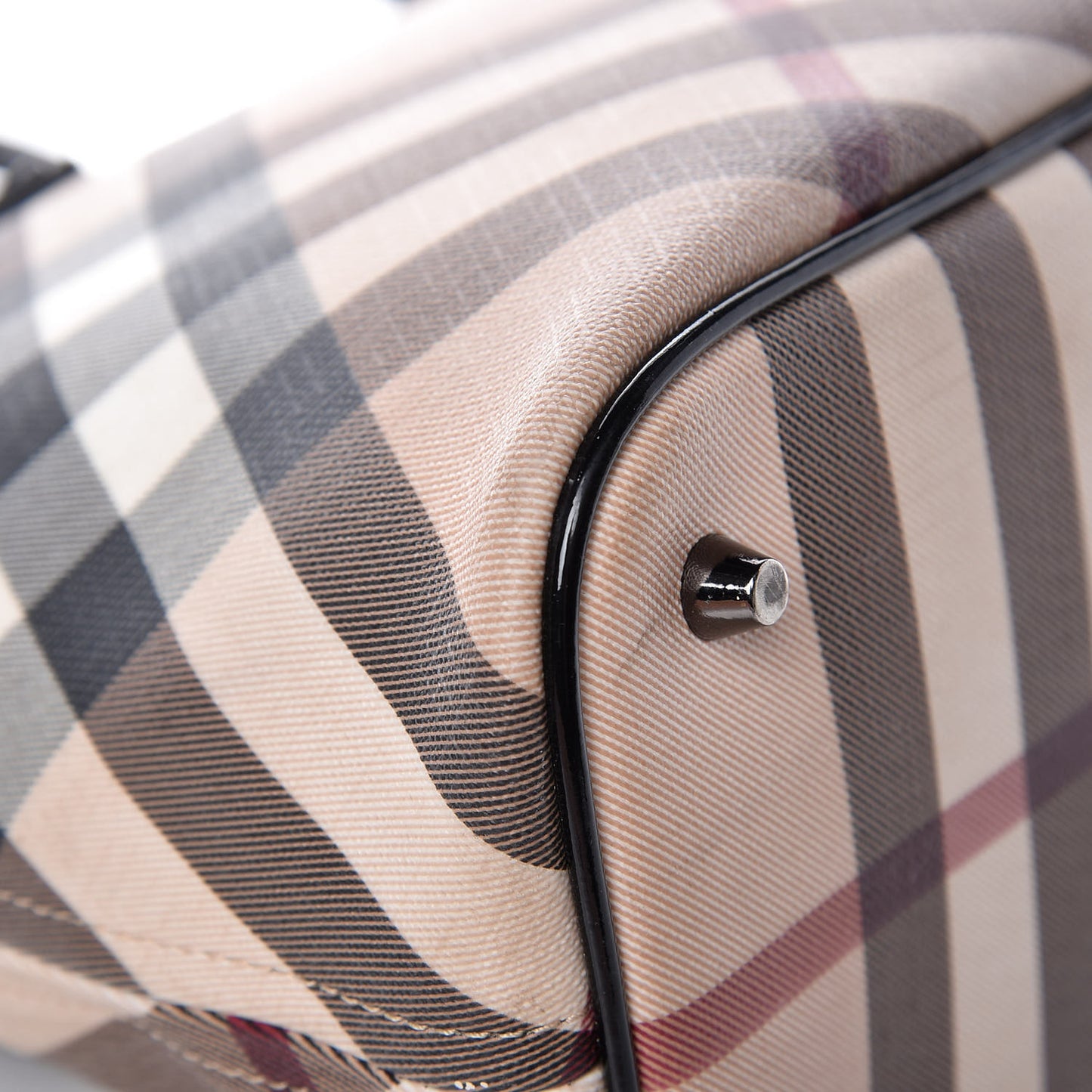 Supernova Check Regent Tote Black