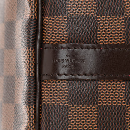 Louis Vuitton Damier Ebene Speedy Bandouliere 30 6 of 12