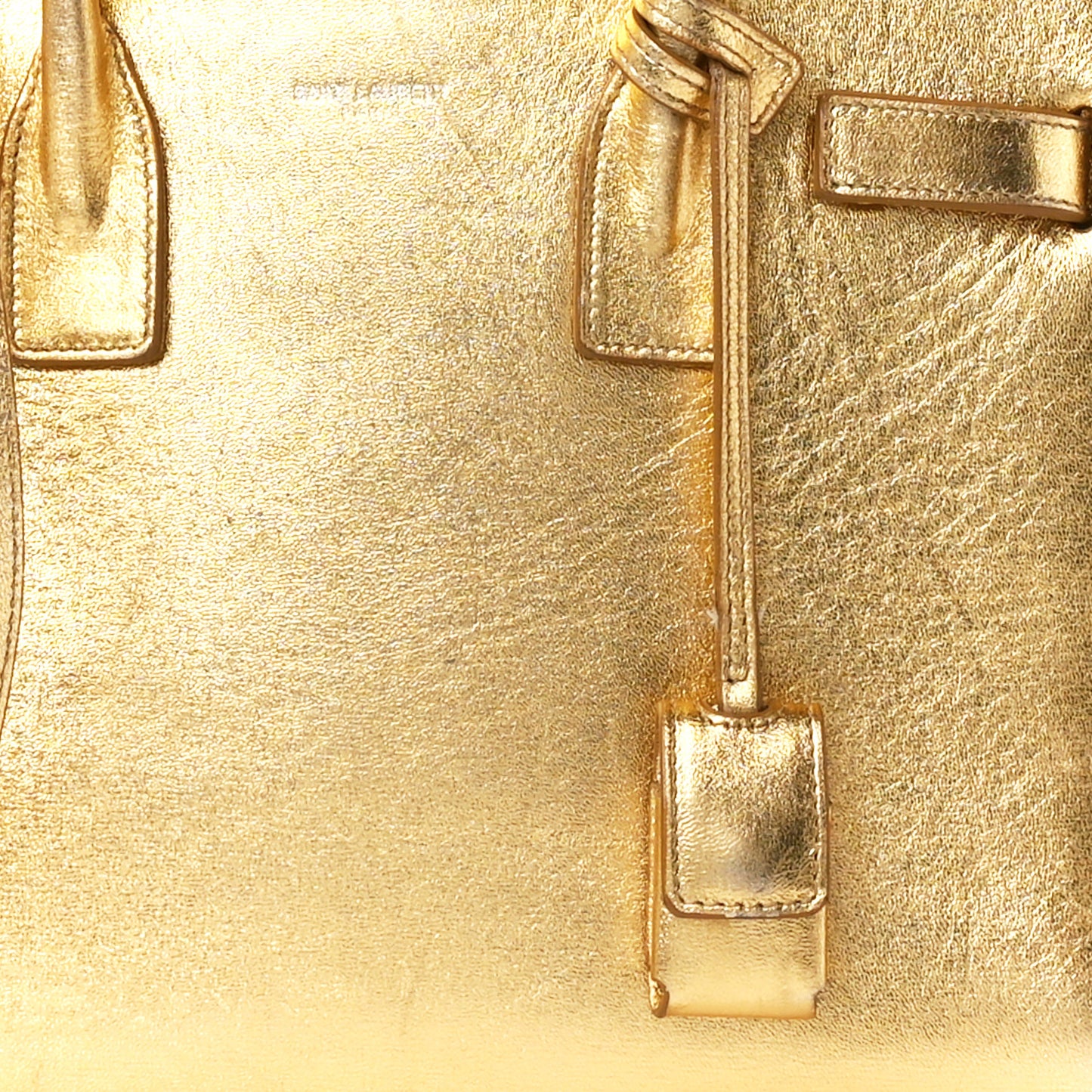 Metallic Calfskin Baby Sac De Jour Ciad