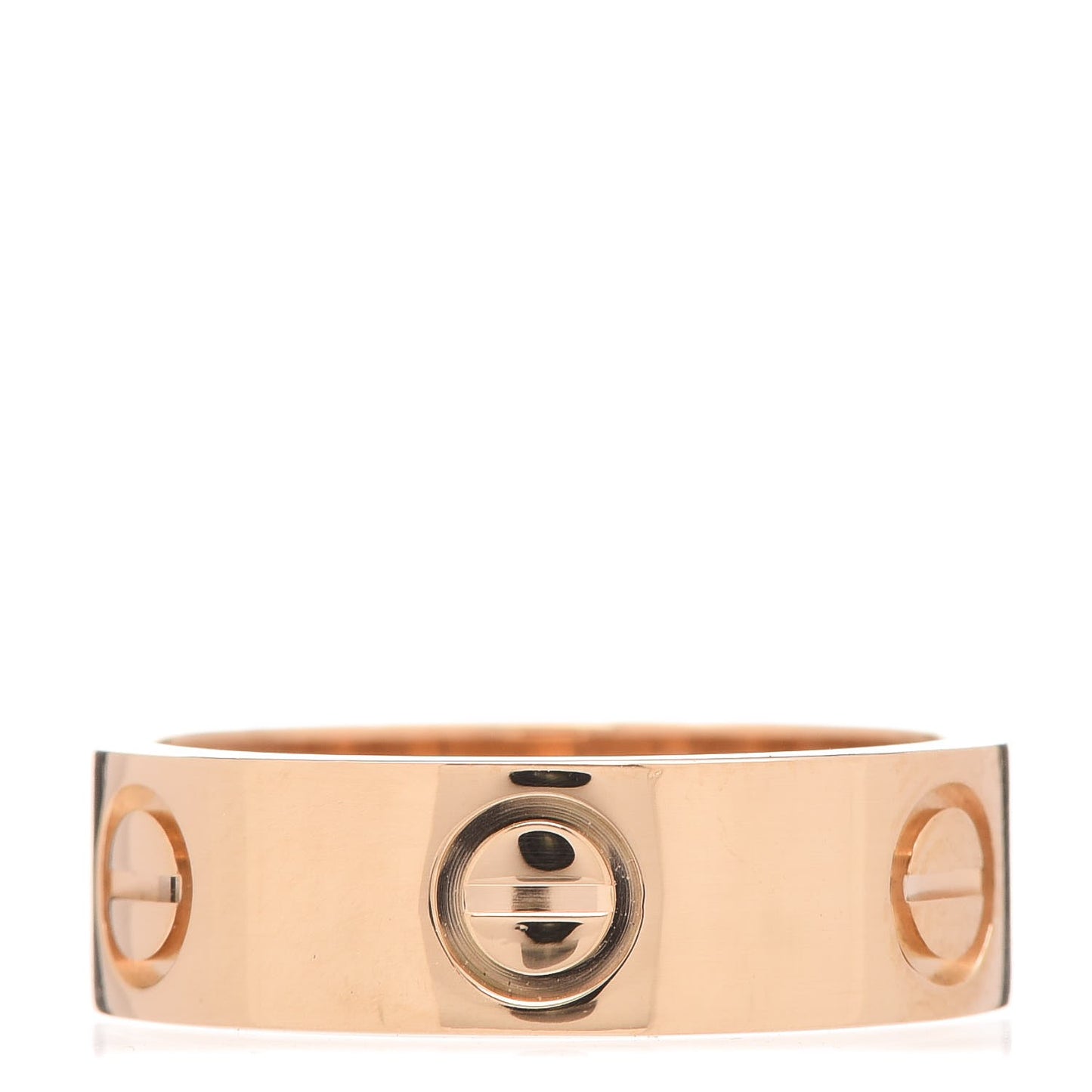 18K Yellow Gold 5.5mm LOVE Ring 50 5.25