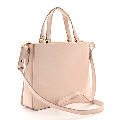 Salvatore Ferragamo Printed Calfskin Tracy Vara Tote Macaron 3 of 12