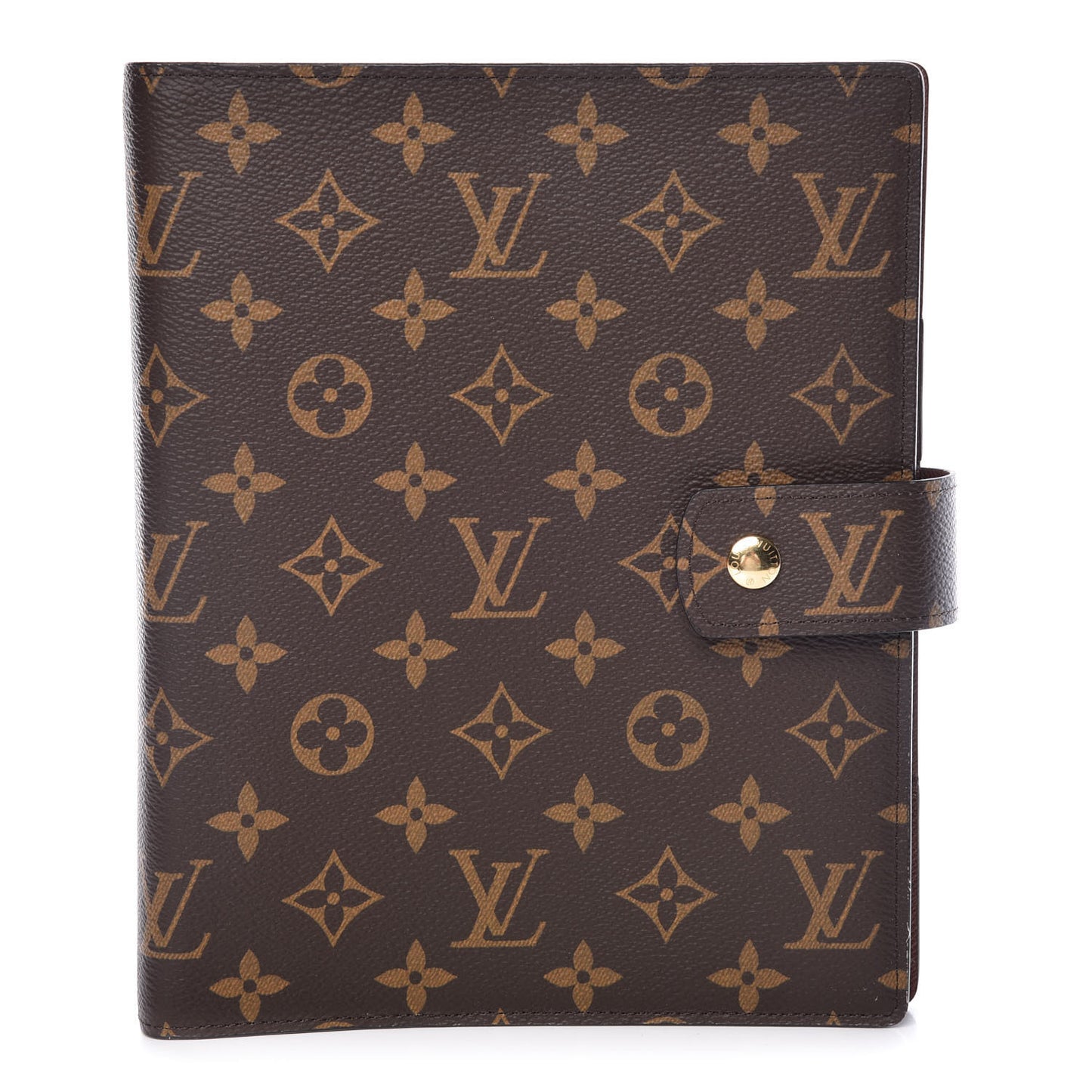 Monogram Large Ring Agenda Cover