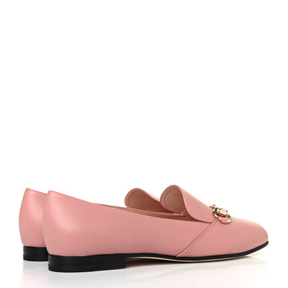 Gucci Calfskin Horsebit Loafers 37.5 Soft Pink 3 of 4
