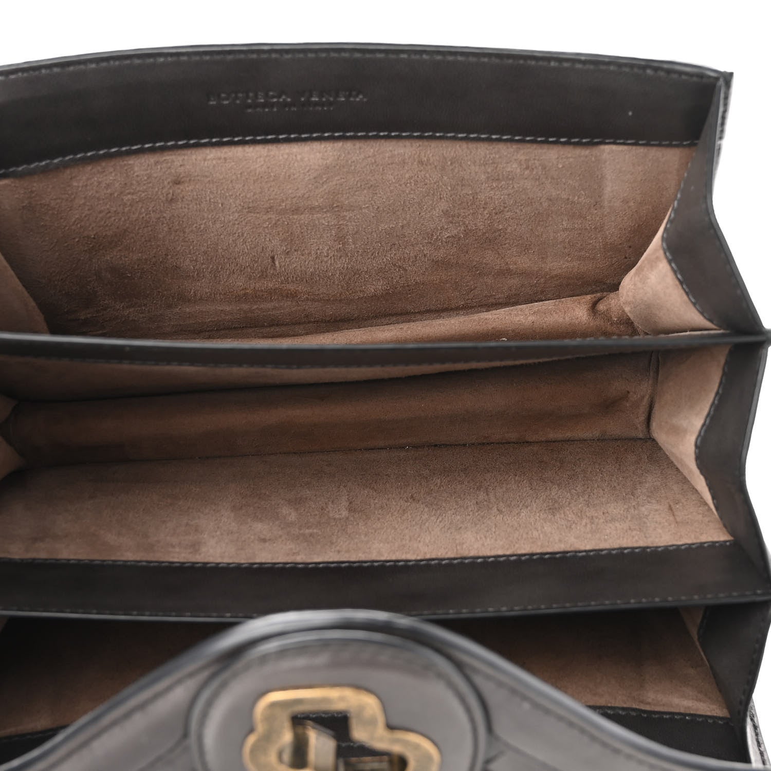 Bottega Veneta Intrecciato City Knot Bag Grey 5 of 9