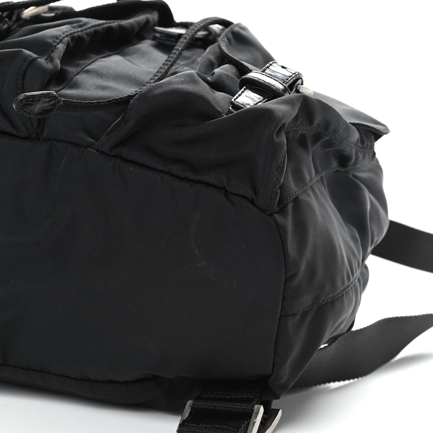 Nylon Vela Medium Backpack Black