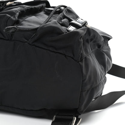 Prada Nylon Vela Medium Backpack Black 9 of 12