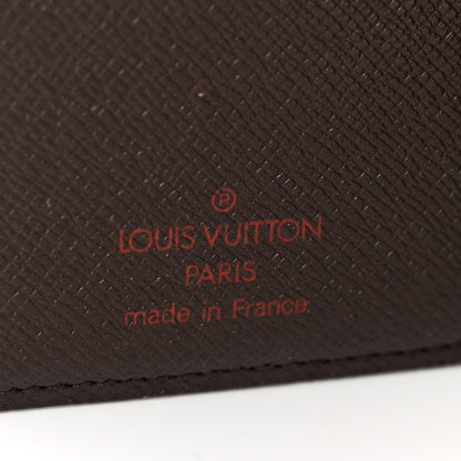 Louis Vuitton Damier Ebene French Purse Wallet 7 of 9