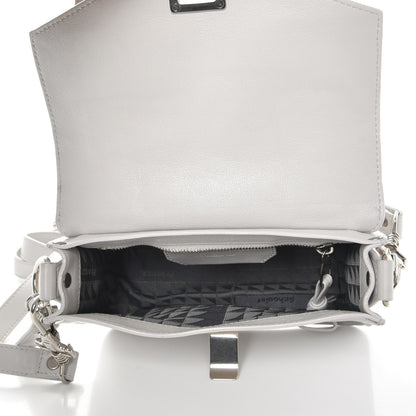 Proenza Schouler Lambskin PS1 Mini Pouch Messenger Pale Steel 6 of 8