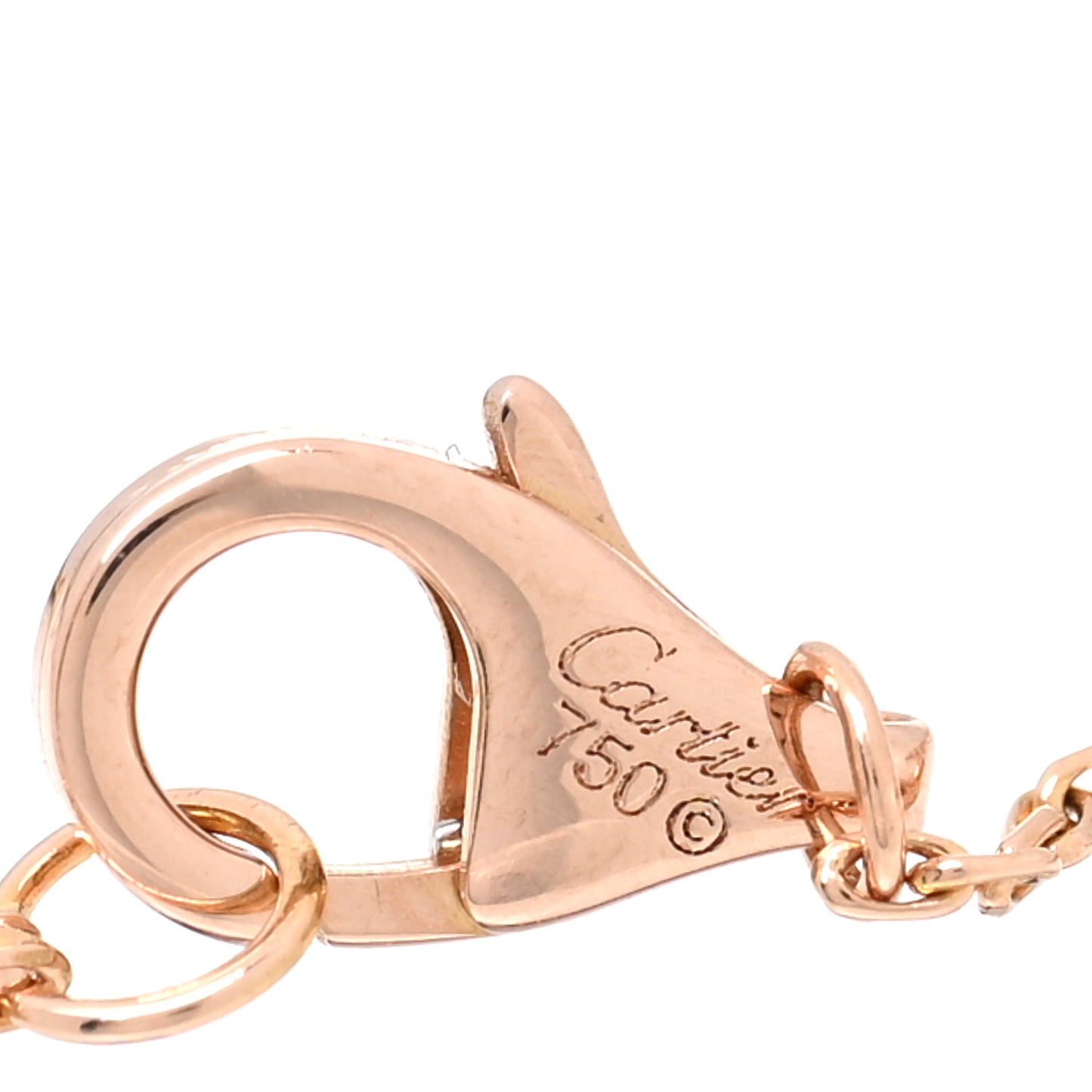 18K Pink Yellow White Gold Trinity Bracelet