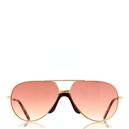 Gucci Aviator Sunglasses GG0432S Gold 2 of 9