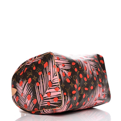 Louis Vuitton Monogram Jungle Dots Speedy 30 Sugar Pink Poppy 4 of 12