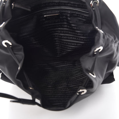 Prada Tessuto Nylon Saffiano Medium Backpack Black 5 of 10