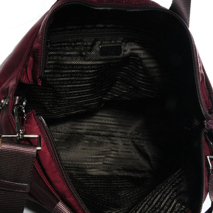 Prada Tessuto Nylon Shopping Tote Bordeaux 5 of 11