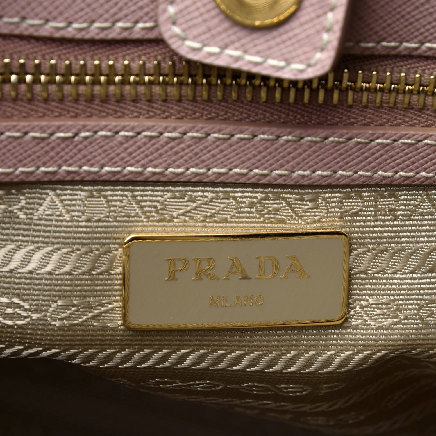 Prada Saffiano Lux Medium Tote Cammeo 7 of 13