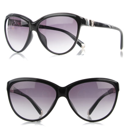 Louis Vuitton Rose Z0335E Sunglasses Black Glitter 1 of 8