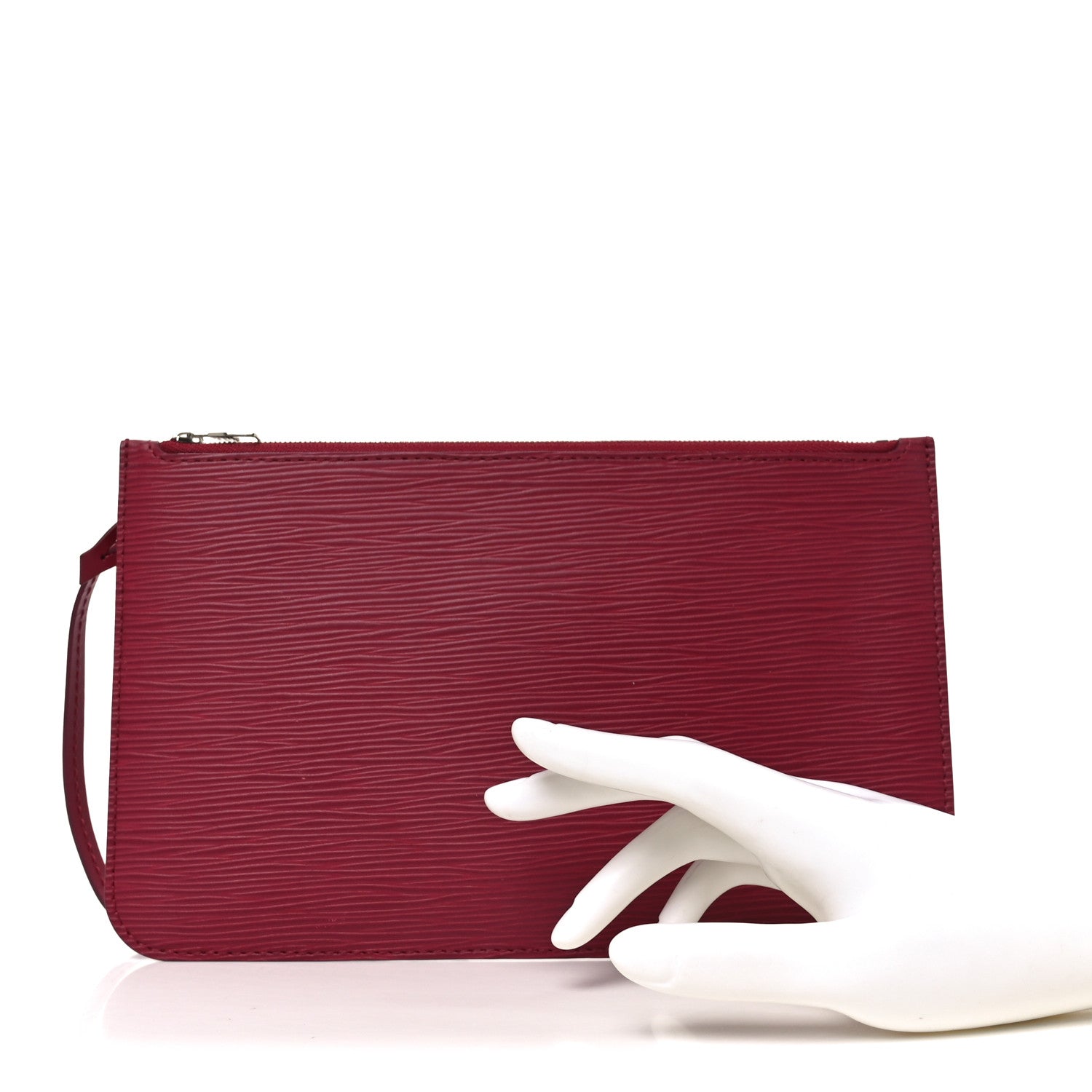 Louis Vuitton Epi Neverfull MM GM Pochette Fuchsia 2 of 6