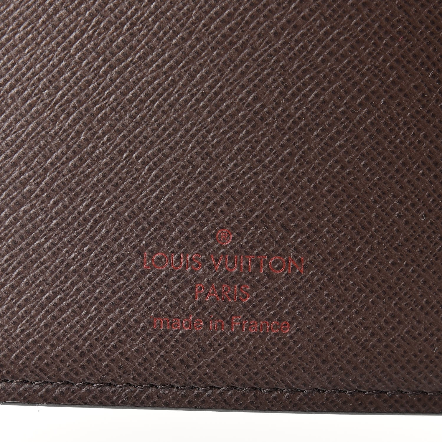Louis Vuitton Damier Ebene Medium Ring Agenda Cover 6 of 8