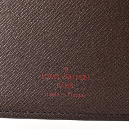 Louis Vuitton Damier Ebene Medium Ring Agenda Cover 6 of 8