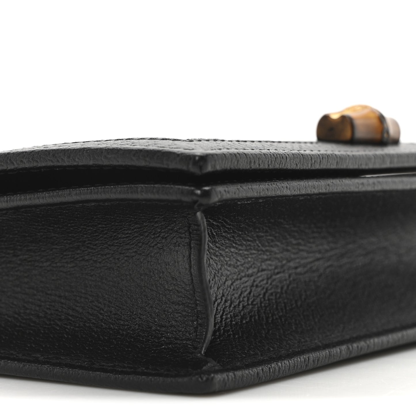 Dollar Pigprint Diana Chain Wallet Black