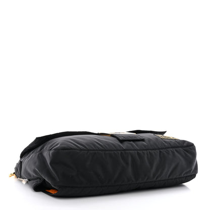 Fendi X PORTER Nylon XL Belt Baguette Bag Black 4 of 13