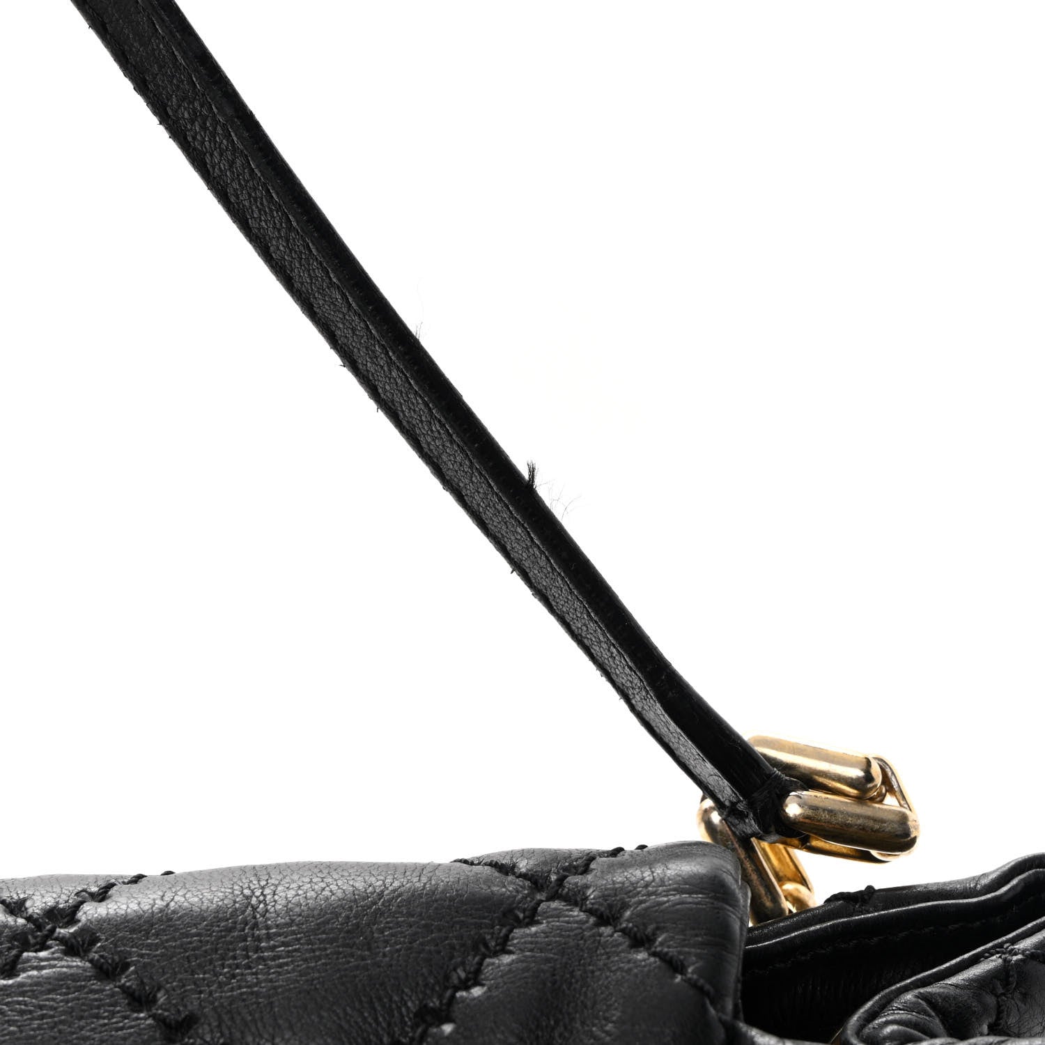Chanel Calfskin Quilted Retro Chain Flap Black 17 of 21