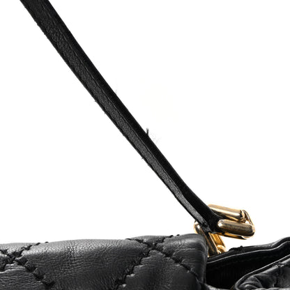 Chanel Calfskin Quilted Retro Chain Flap Black 17 of 21