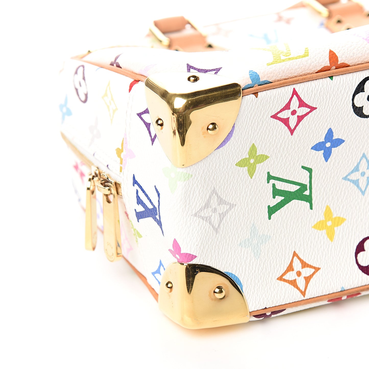 Monogram Multicolor Trouville White