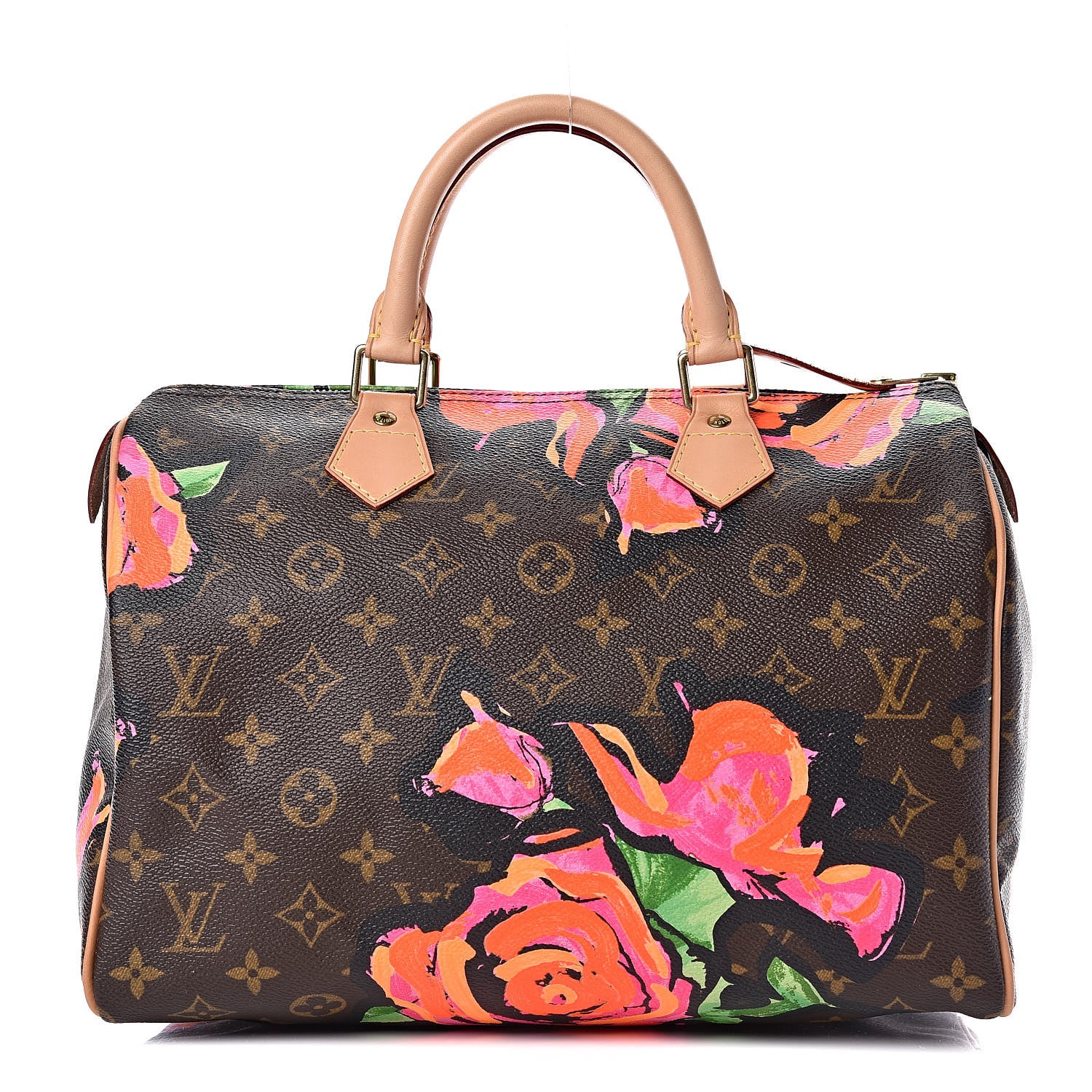 Louis Vuitton Monogram Roses Speedy 30 1 of 9