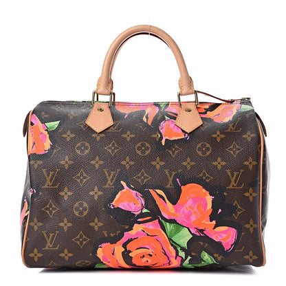 Louis Vuitton Monogram Roses Speedy 30 1 of 9