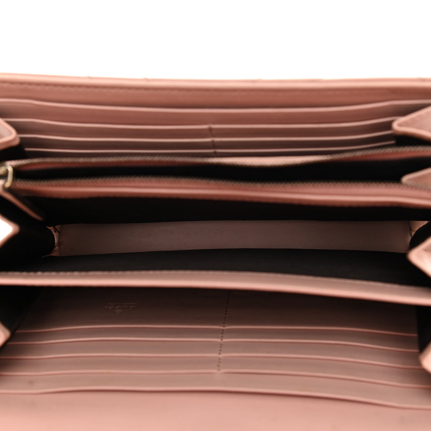 Calfskin Matelasse GG Marmont Chain Wallet Perfect Pink