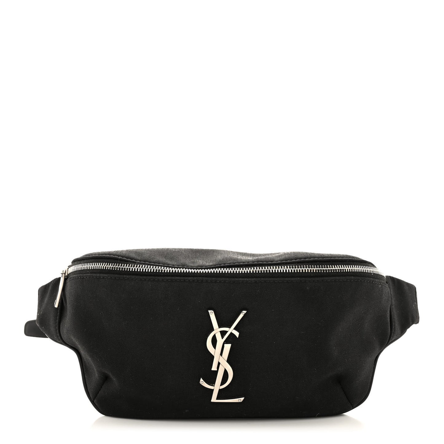 Canvas Monogram Belt Bag Black