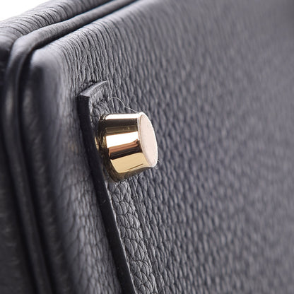 Hermes Togo Birkin 25 Black 32 of 33