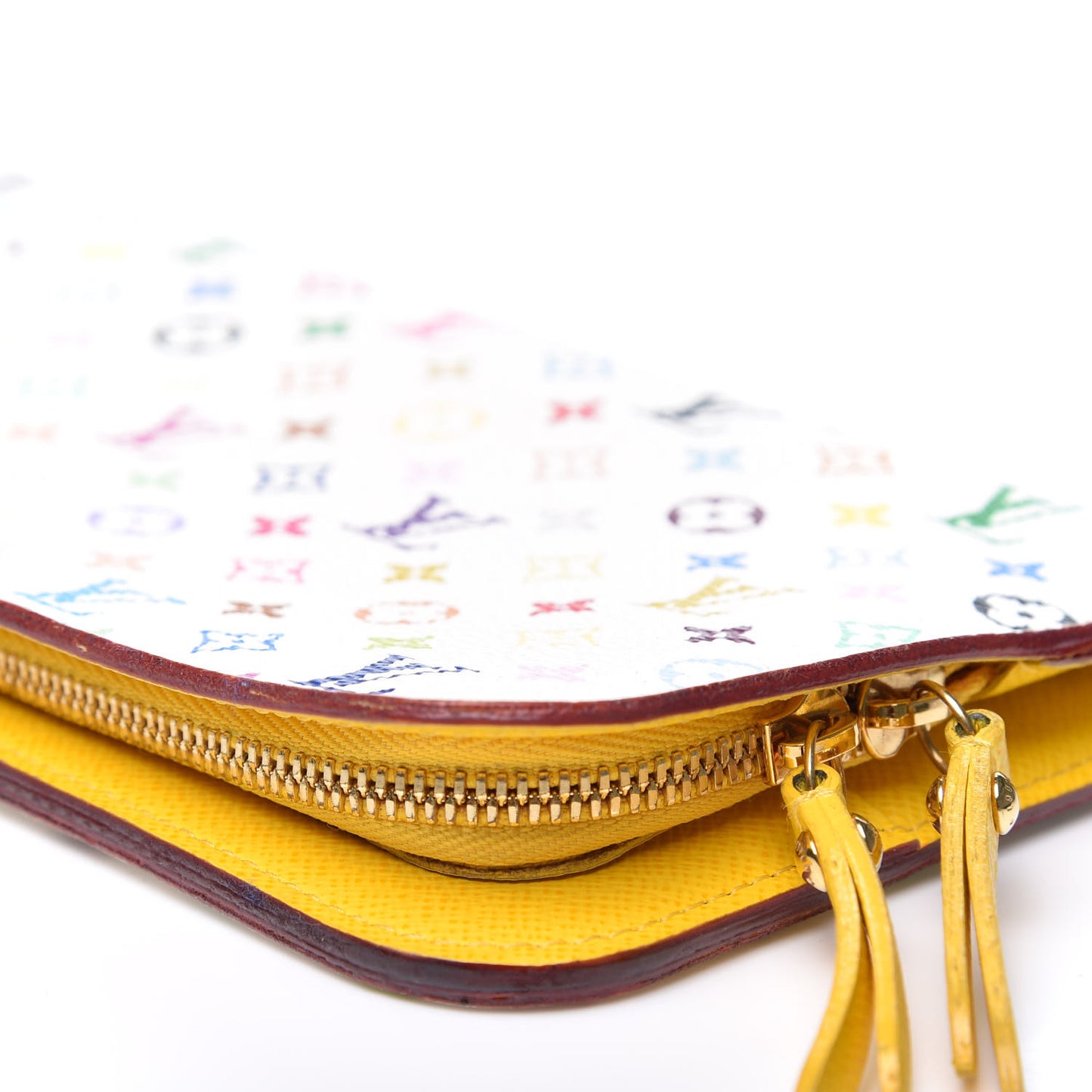 Monogram Multicolor Insolite Wallet White Citron