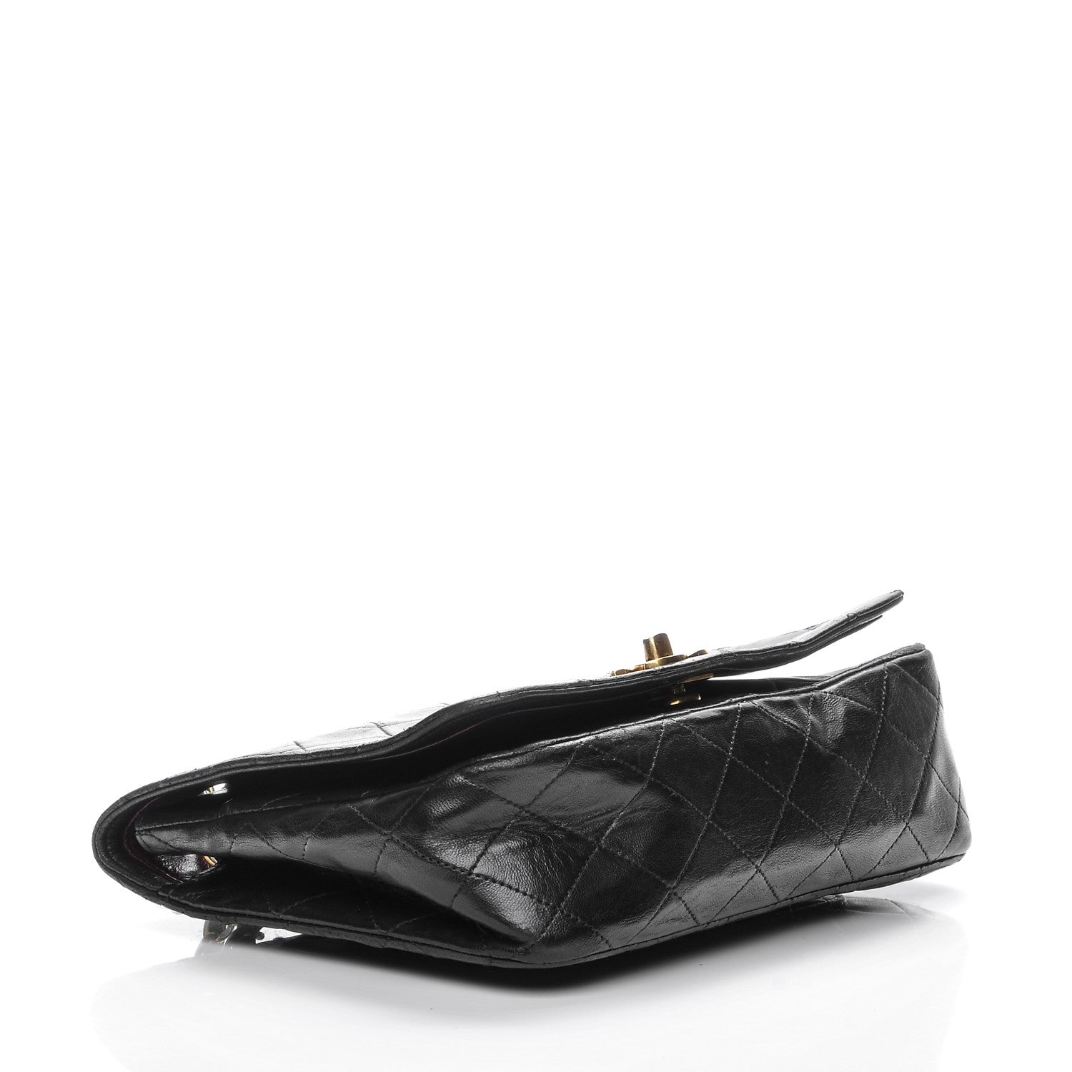 Chanel Lambskin Quilted Small Single Flap Black 4 of 4